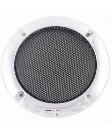 Grille de haut-parleur chromée 125 mm