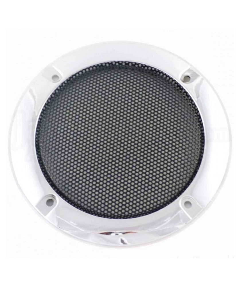 Grille de haut-parleur chromée 125 mm