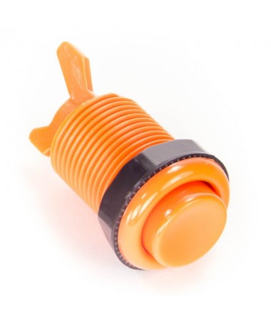 Bouton arcade orange 28mm...