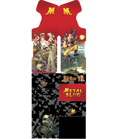 KIT STICKERS Metal Slug