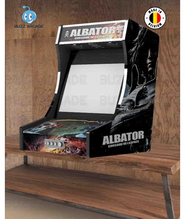 BARTOP ALBATOR AUFKLEBER