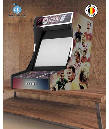 BARTOP FUSSBALL AUFKLEBER