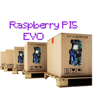 [kit003] BORNE ARCADE EN KIT EVO (Complet) RPI5