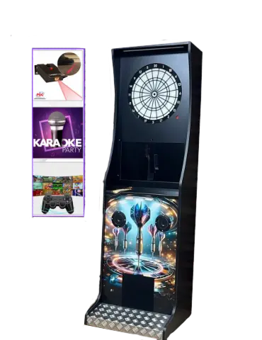 Darts Premium Lit Board V2 (Noir)