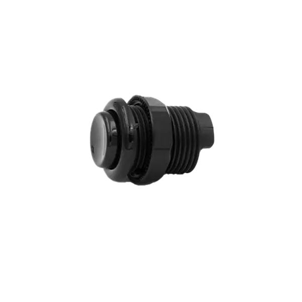 [bou045] Bouton Gold Leaf Noir