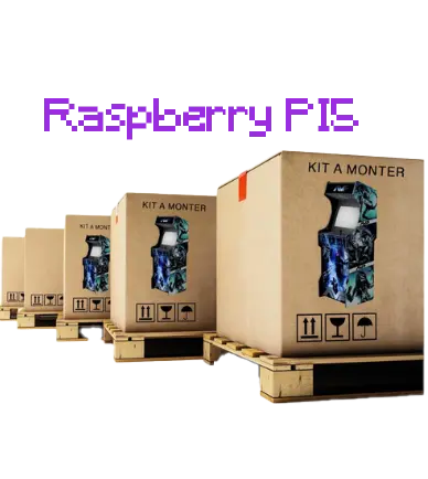 BORNE ARCADE EN KIT (Complet) RPI5