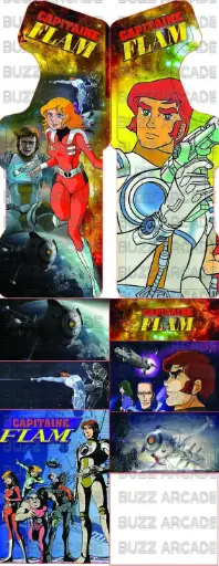 [sti002] Stickers Borne kit